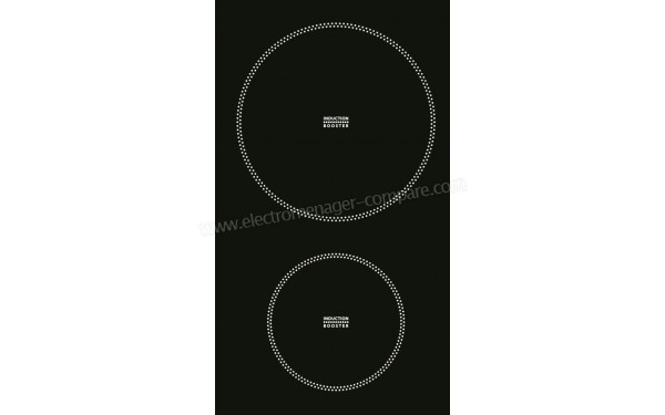 WHIRLPOOL ACM 804/BA - Zoom sur les foyers &agrave; induction