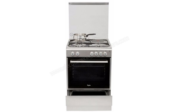 WHIRLPOOL ACMK 6433/IX - Vue de face, tiroir ouvert (cr&eacute;dit : Boulanger)