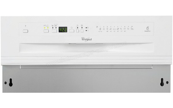 WHIRLPOOL ADG8942WH - Panneau de commandes (cr&eacute;dit : Darty)