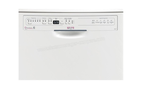WHIRLPOOL ADP6543 - Panneau de commandes