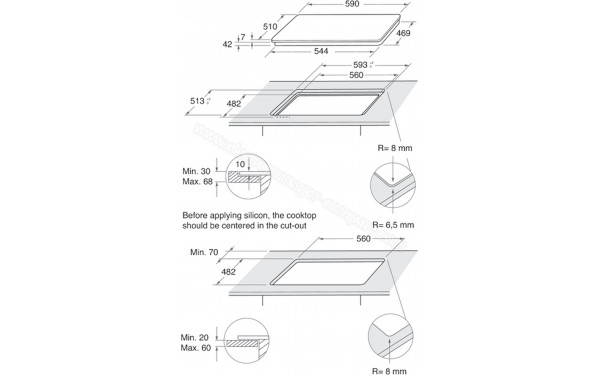 WHIRLPOOL AGR 555/MR FR - Sch&eacute;ma technique
