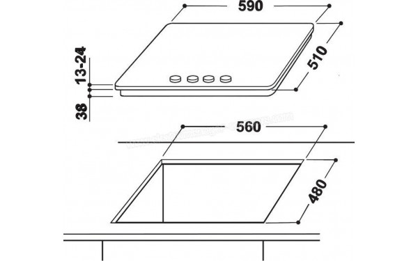 WHIRLPOOL AKR 353/IX - Sch&eacute;ma technique