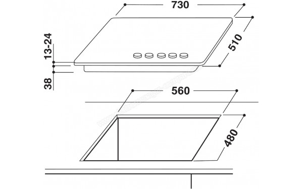 WHIRLPOOL AKR 357/IX - Sch&eacute;ma technique