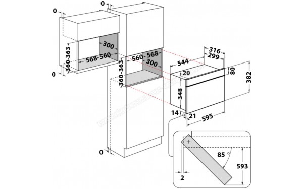 WHIRLPOOL AMW 4900/IX - Sch&eacute;ma technique