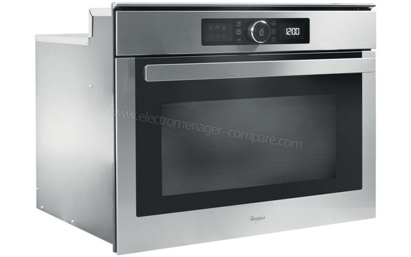 WHIRLPOOL AMW 508/IX - Vue 3/4 gauche