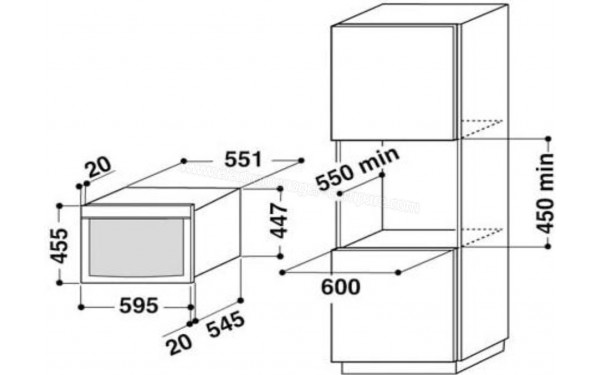 WHIRLPOOL AMW 816/IX - Sch&eacute;ma technique