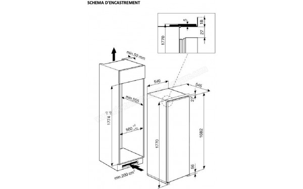 WHIRLPOOL ARG180701 - Sch&eacute;ma technique