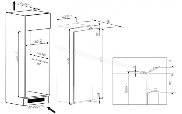 WHIRLPOOL ARG8502 - Sch&eacute;ma technique