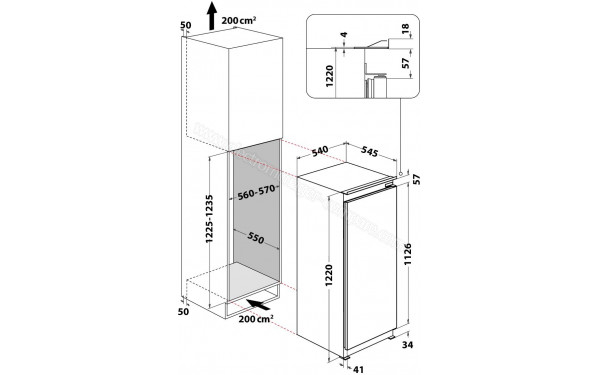 WHIRLPOOL ARG8551 - Sch&eacute;ma technique