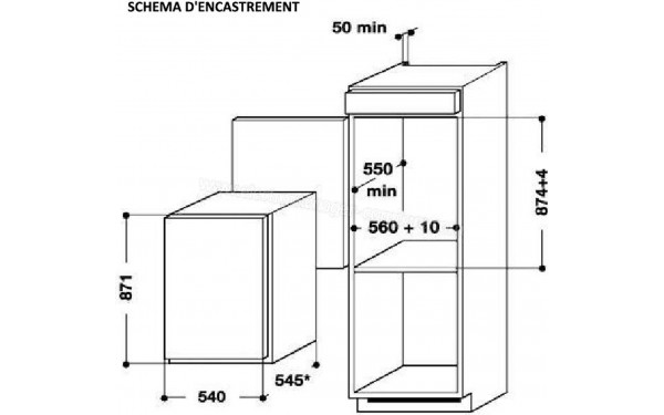 WHIRLPOOL ARG90712 - Sch&eacute;ma technique