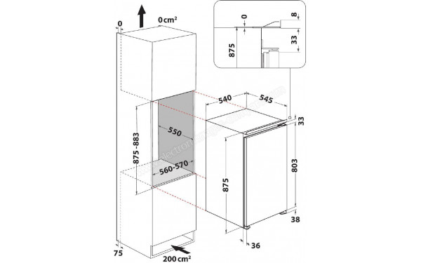WHIRLPOOL ARG94211N - Sch&eacute;ma technique