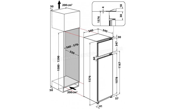 WHIRLPOOL ART3641 - Sch&eacute;ma technique