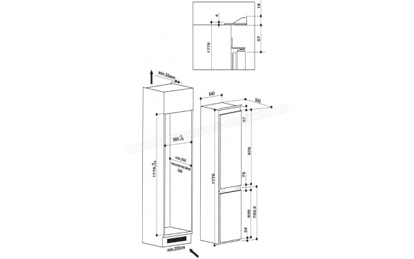 WHIRLPOOL ART65021 - Sch&eacute;ma technique