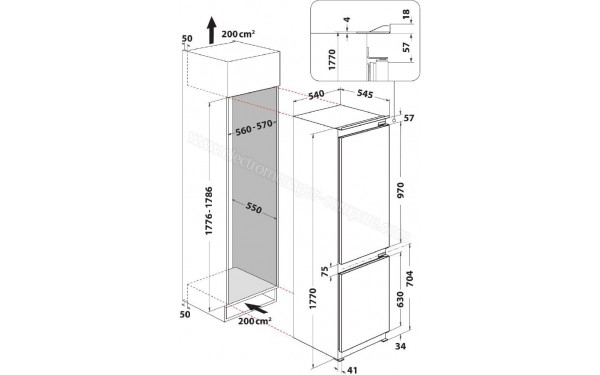 WHIRLPOOL ART66112 - Sch&eacute;ma technique