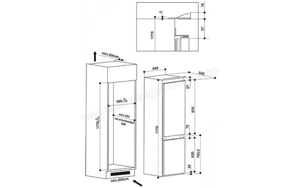 WHIRLPOOL ART 6613/A+ - Sch&eacute;ma technique