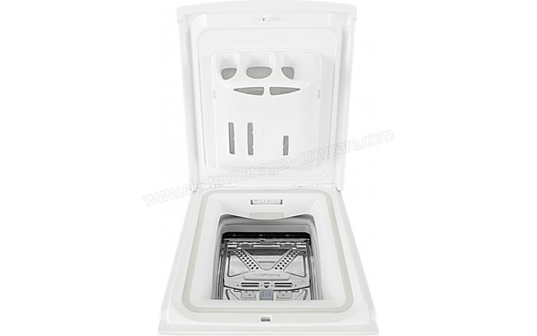 WHIRLPOOL AWE 9855 GG - Vue du tambour (cr&eacute;dit : Darty)