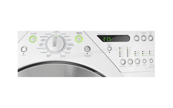 WHIRLPOOL AWM 1010 - Panneau de commandes