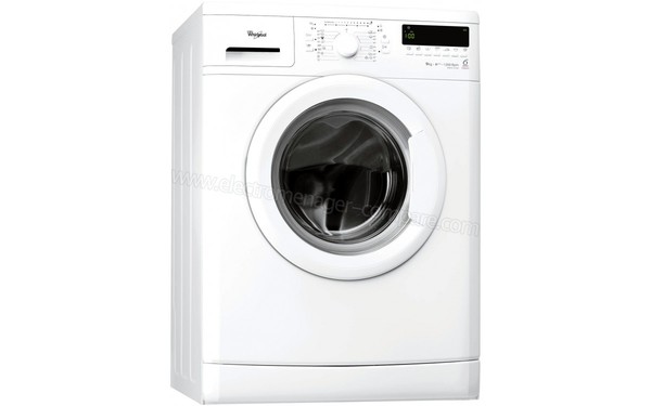WHIRLPOOL AWO/C 91200 - Vue 3/4 gauche