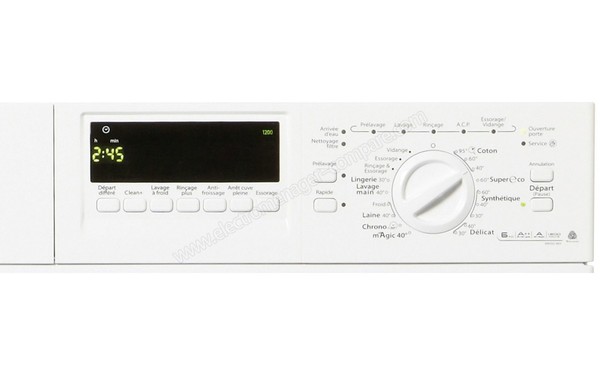 WHIRLPOOL AWOD 065 - Panneau de commandes (cr&eacute;dit : Boulanger)