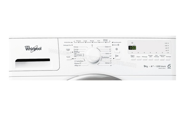 WHIRLPOOL AWOD 2928.1 - Panneau de commandes