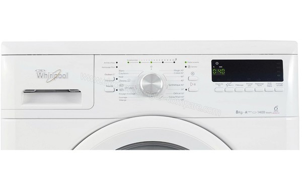 WHIRLPOOL AWOD 4836 - Panneau de commandes (cr&eacute;dit : Darty)