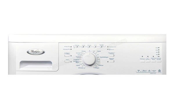 WHIRLPOOL AWOD 7231 - Panneau de commandes