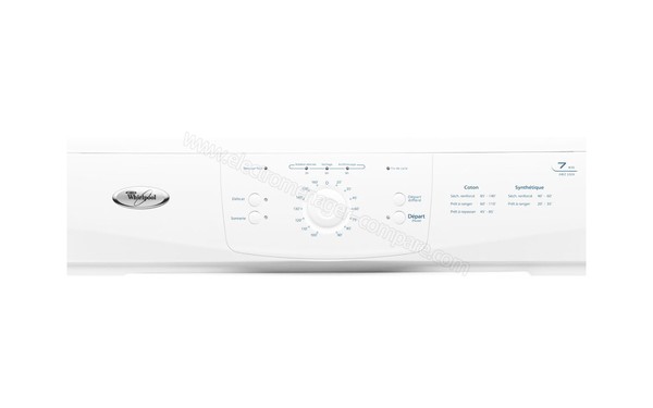 WHIRLPOOL AWZ 3309 - Panneau de commandes