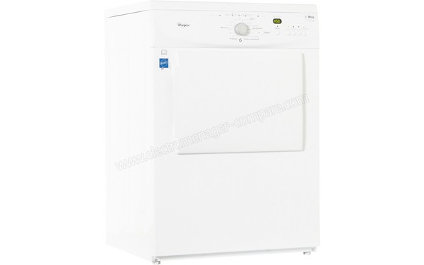 WHIRLPOOL AWZ 3789 - Vue 3/4 gauche (cr&eacute;dit : Boulanger)