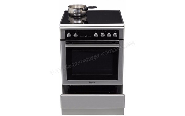 WHIRLPOOL AXMT 6534/IX - Vue de face, tiroir ouvert (cr&eacute;dit : Boulanger)