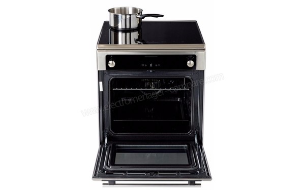 WHIRLPOOL AXMT 6634/IX - Vue de face, porte ouverte (cr&eacute;dit : Boulanger)