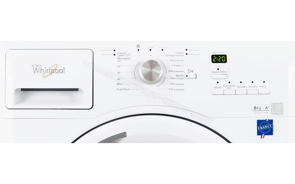 WHIRLPOOL AZA8221 - Panneau de commandes (cr&eacute;dit : Darty)