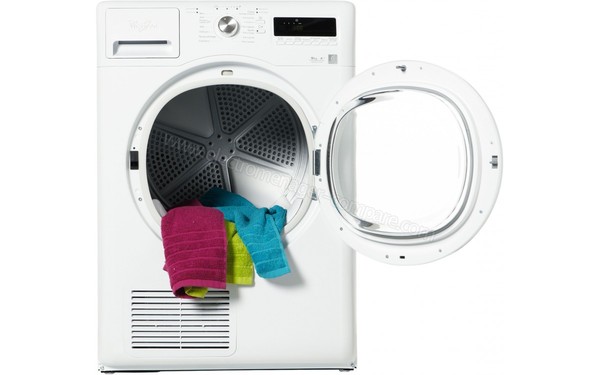 WHIRLPOOL AZA9323 - Vue de face hublot ouvert (cr&eacute;dit : Boulanger)