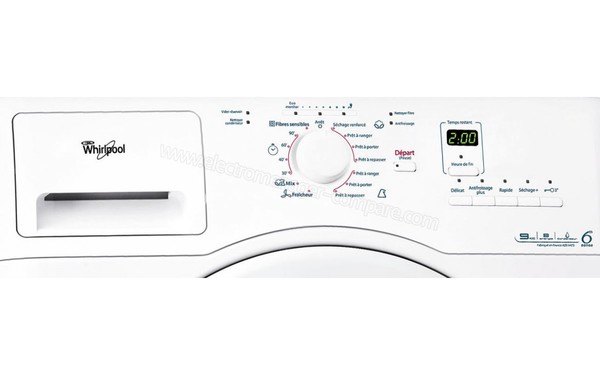 WHIRLPOOL AZB 9473 - Panneau de commandes