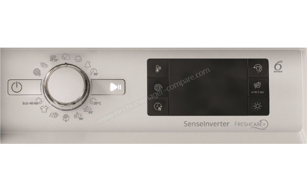 WHIRLPOOL BIWDWG751482EUN - Vue des programmes