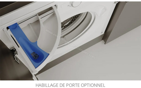 WHIRLPOOL BIWDWG961485FR - Zoom sur le tiroir lessiviel