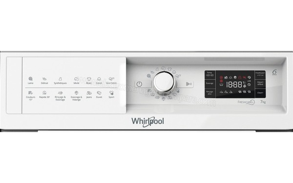 WHIRLPOOL BI WMWG 71484 FR - Panneau de commandes