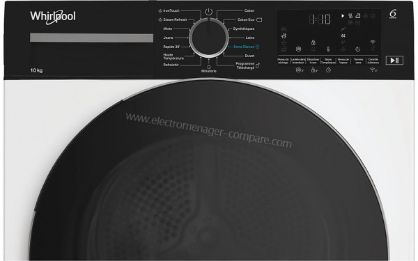 WHIRLPOOL CWD104MWBSFR - Panneau de commandes