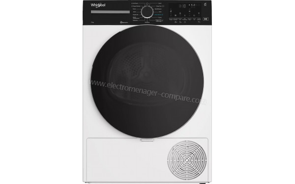 WHIRLPOOL CWD122MWBSFR - Vue de face