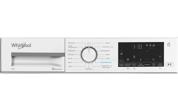 WHIRLPOOL CWD84MWWSFR - Panneau de commandes