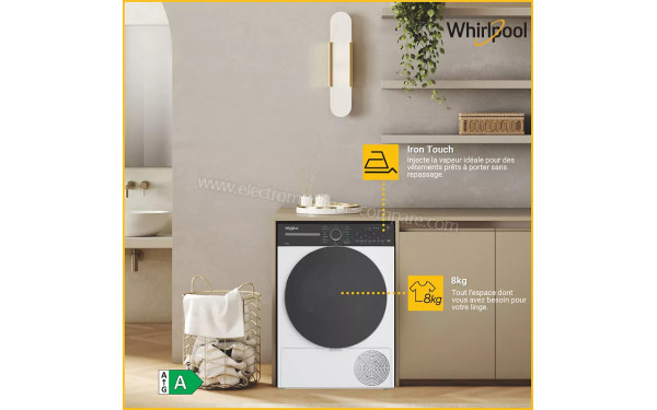 WHIRLPOOL CWD86MWBRFR - Mise en situation