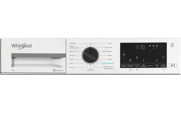 WHIRLPOOL CWD94MWBSFRX - Panneau de commandes