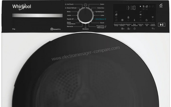 WHIRLPOOL CWD95MWBRFR - Panneau de commandes