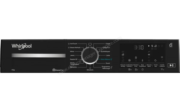 WHIRLPOOL CWD95MWBRFR - Panneau de commandes