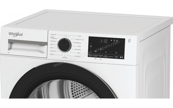 WHIRLPOOL CWSD83MWBSFR - Vue des programmes