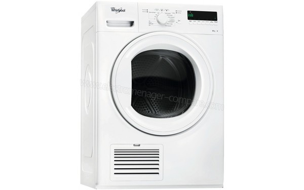 WHIRLPOOL DGELX80110 - Vue 3/4 gauche