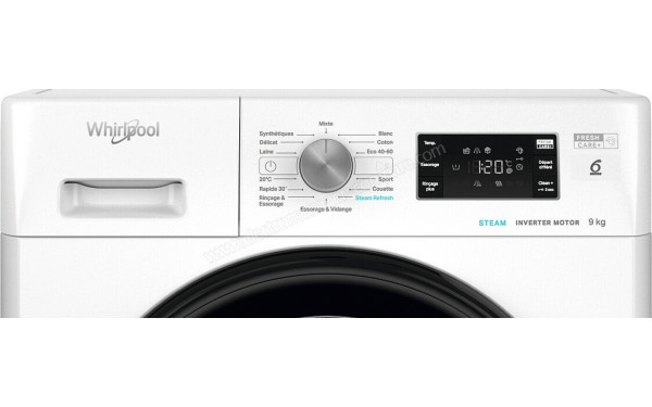 WHIRLPOOL EFFB9269BVFR - Panneau de commandes
