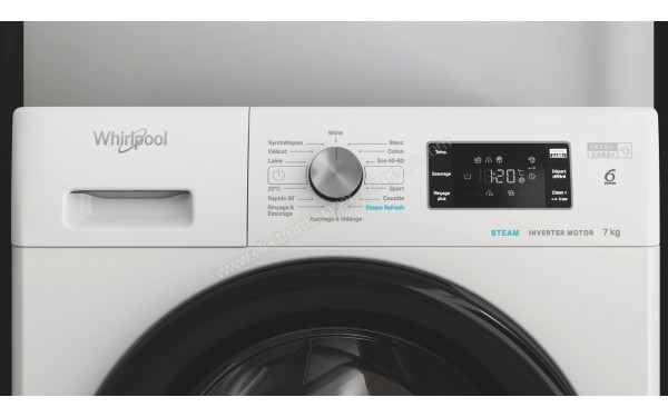 WHIRLPOOL FFB7458BVFR - Panneau de commandes