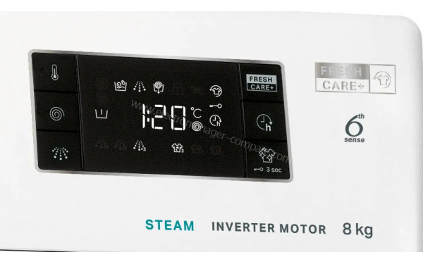 WHIRLPOOL FFB8469BVEE - Vue des programmes