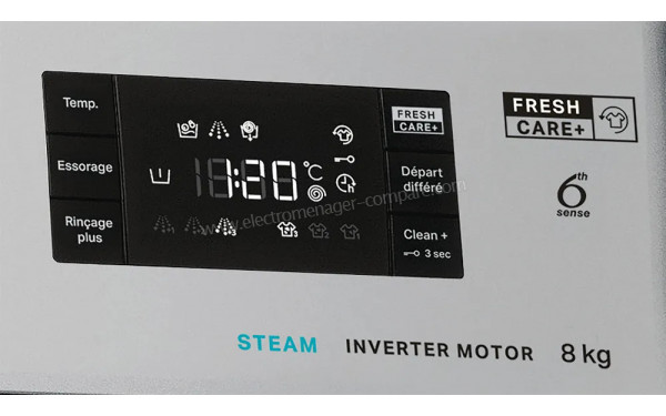 WHIRLPOOL FFB8469SBVFR - Vue des programmes