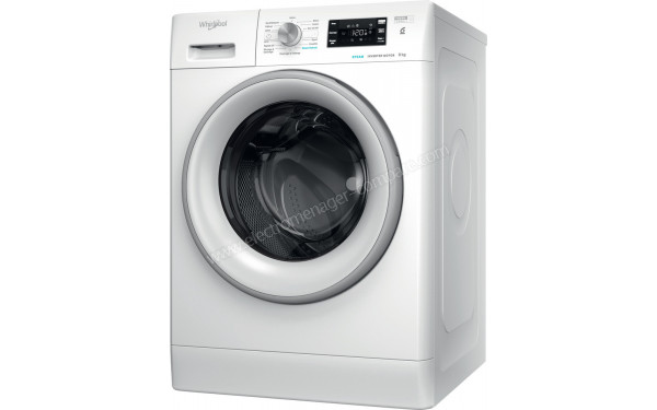 WHIRLPOOL FFBC8448SVFR - Vue 3/4 droite